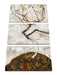 Egon Schiele - Kleiner Baum im Spätherbst  Leinwanbild 3Teilig