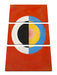 Hilma af Klint - Der Schwan II Leinwanbild 3Teilig