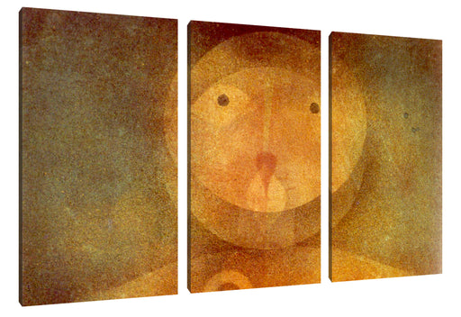 Paul Klee - Pierrot Lunaire  Leinwanbild 3Teilig