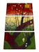Vincent Van Gogh - Blühender Pflaumenbaumnach Hiroshi Leinwanbild 3Teilig