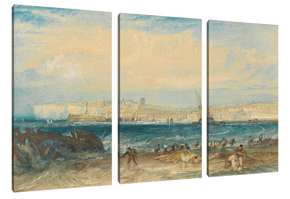 William Turner - Margate  Leinwanbild 3Teilig