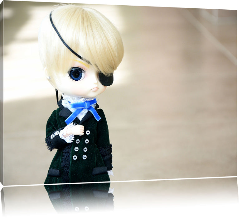 Pixxprint Pullip-Puppe, Leinwandbild