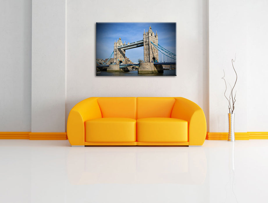 Tower Bridge Leinwandbild über Sofa