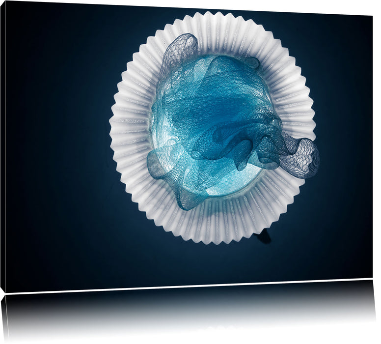 Pixxprint stilvolle Lampe, Leinwandbild