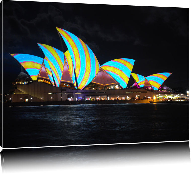 Pixxprint Sydney Opera House, Leinwandbild