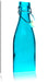 blaue Glasflasche Leinwandbild