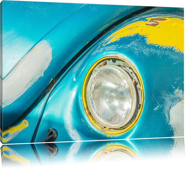 Pixxprint Kult Oldtimer Retro, Leinwandbild