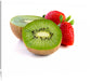 Kiwi und Erdbeeren Leinwandbild