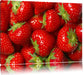 Fruchtig frische Erdbeeren Leinwandbild