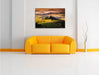 Wunderschöne Landschaft Toskana Leinwandbild über Sofa