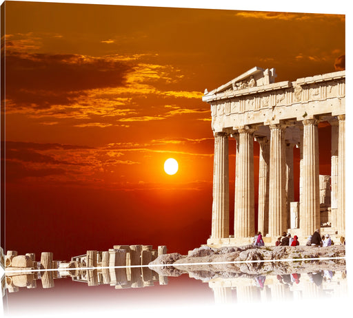 Tempel der Athene Leinwandbild