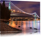 Lions Gate Bridge Vancouver Leinwandbild