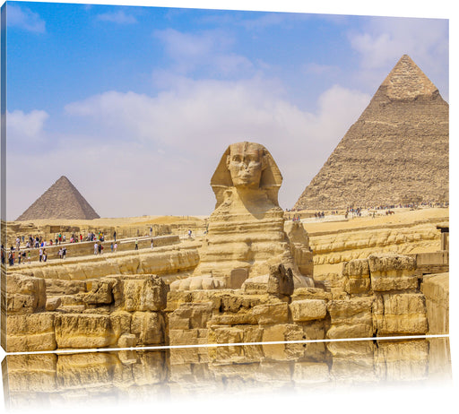 Große Sphinx von Gizeh Leinwandbild