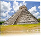 Maya Pyramide in Mexico Leinwandbild
