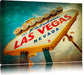 Las Vegas Retro Look Leinwandbild