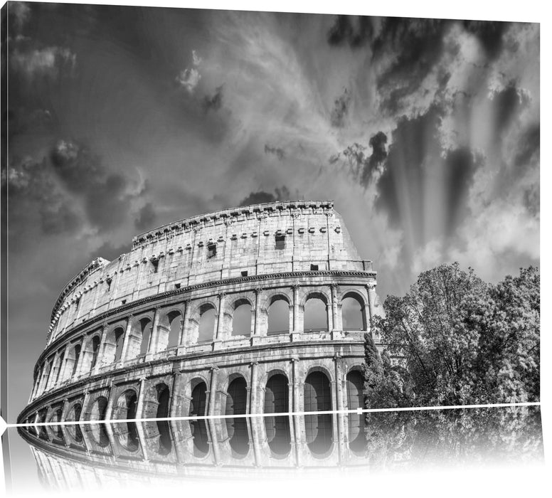 klassisches Colloseum in Rom Leinwandbild