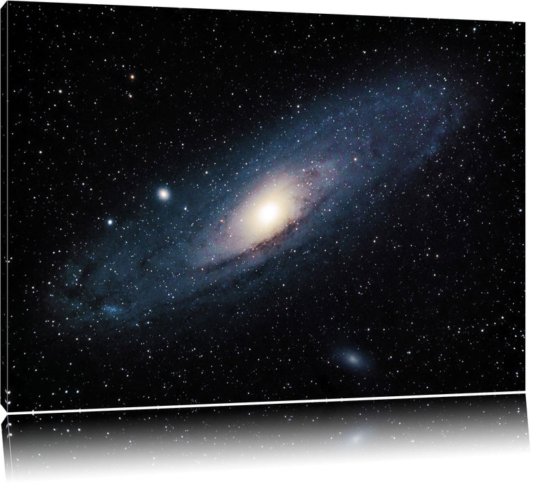 Pixxprint Sonnen im Weltall, Leinwandbild