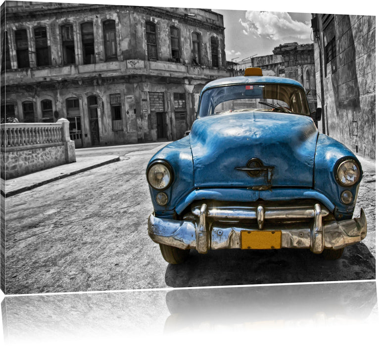 Schönheit in Cuba Leinwandbild