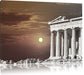 schöner Tempel der Athene Leinwandbild