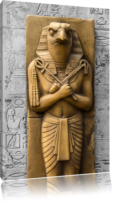 Horus ägyptische Gott Leinwandbild