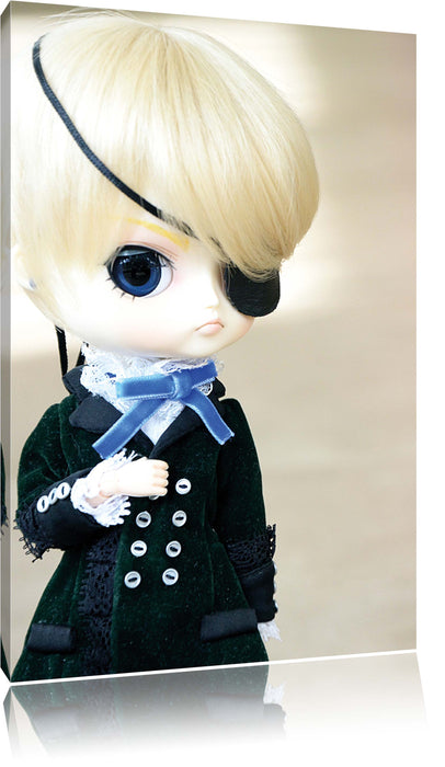 Pixxprint Pullip-Puppe, Leinwandbild