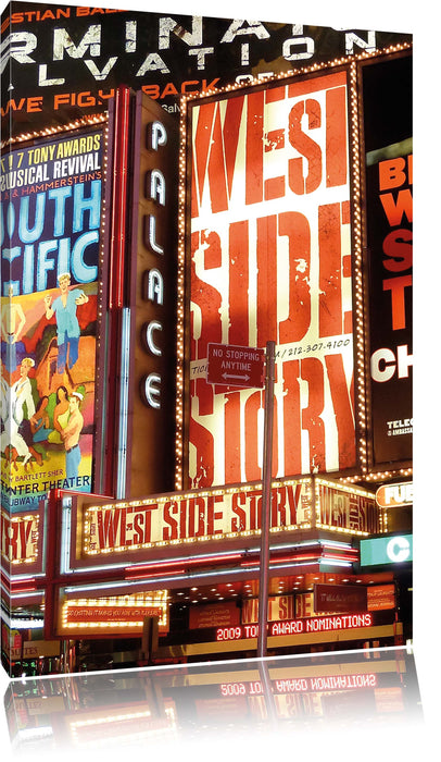 Pixxprint Programm des legendären Broadway's, Leinwandbild