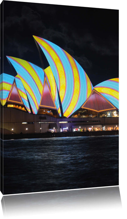 Pixxprint Sydney Opera House, Leinwandbild