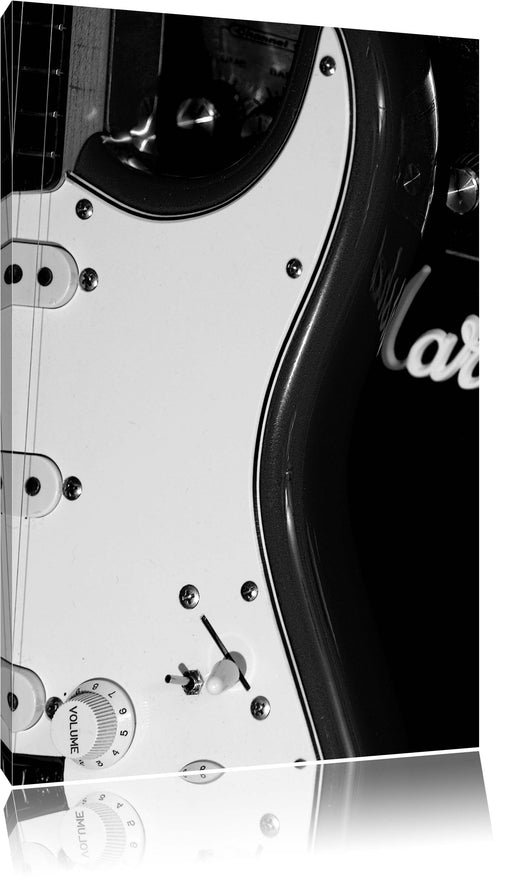 E-Gitarre Verstärker Leinwandbild