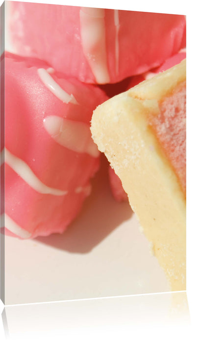 Pixxprint köstliche Süßigkeiten, Leinwandbild