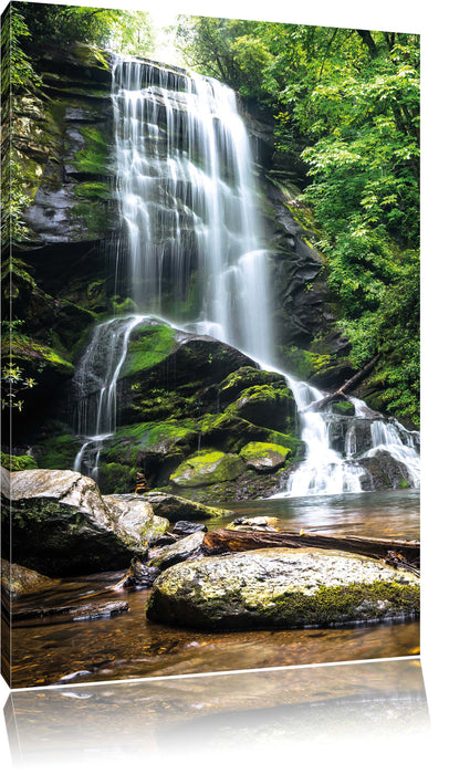 Pixxprint Wasserfall, Leinwandbild
