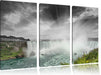 beeindruckende Niagara Fälle Leinwandbild 3 Teilig