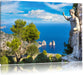 Insel Capri in Italien Leinwandbild