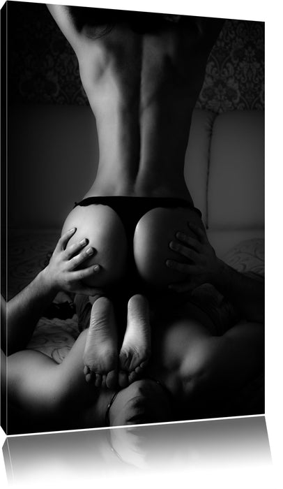 Pixxprint Erotisches Paar, Leinwandbild