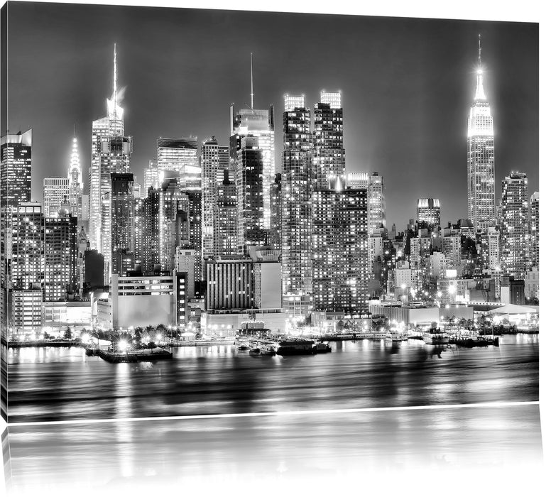 Pixxprint New York City Skyline, Leinwandbild