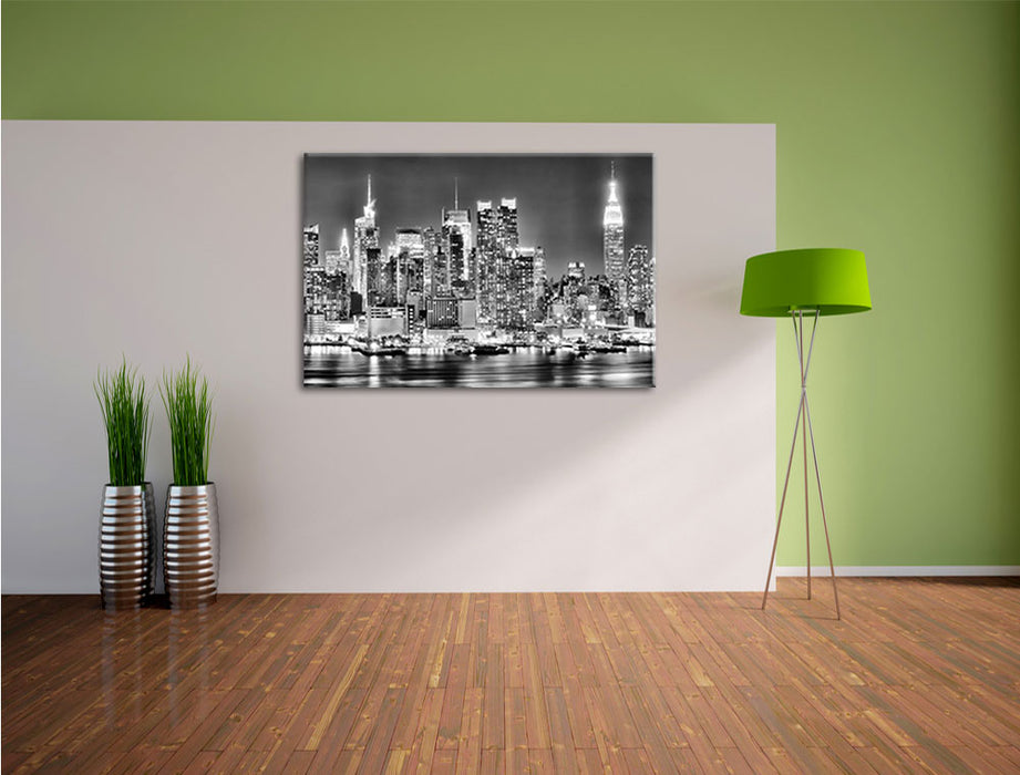 New York City Skyline Leinwandbild im Flur