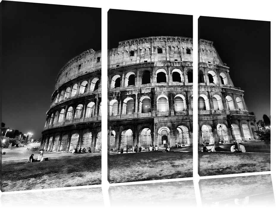 Colosseum in Rom Italien Italy Leinwandbild 3 Teilig