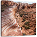 Atemberaubender Grand Canyon Leinwandbild Quadratisch