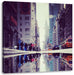 New York Times Square Leinwandbild Quadratisch