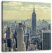 New York Manhattan Leinwandbild Quadratisch