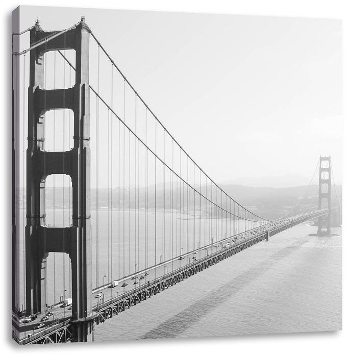 Golden Gate Bridge San Francisco Leinwandbild Quadratisch