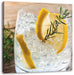 Gin Tonic Drinks Leinwandbild Quadratisch
