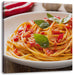 Rustikale italienische Spaghetti Leinwandbild Quadratisch