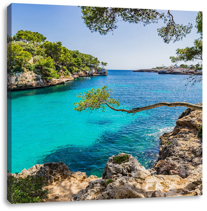 Leinwandbild— Bucht, Strand Mallorca