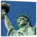Freiheitsstatue in New York Leinwandbild Quadratisch