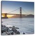 Imposante Golden Gate Bridge Leinwandbild Quadratisch
