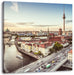 Skyline von Berlin Leinwandbild Quadratisch