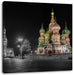 Basilius Kathedrale in Moskau Leinwandbild Quadratisch