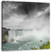 beeindruckende Niagara Fälle Leinwandbild Quadratisch