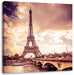 Eiffelturm in Paris Leinwandbild Quadratisch