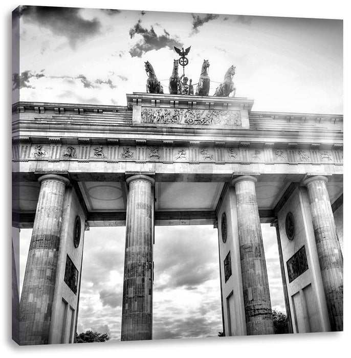 Brandenburger Tor Berlin Leinwandbild Quadratisch